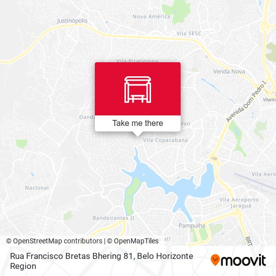 Rua Francisco Bretas Bhering 81 map