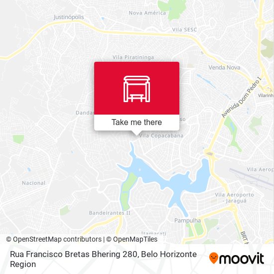 Rua Francisco Bretas Bhering 280 map