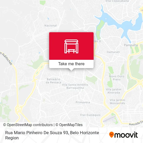 Rua Mario Pinheiro De Souza 93 map