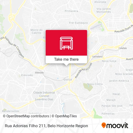 Rua Adonias Filho 211 map