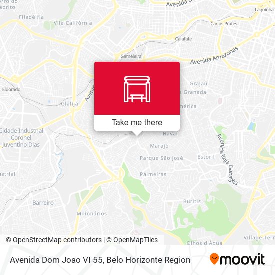Avenida Dom Joao VI 55 map