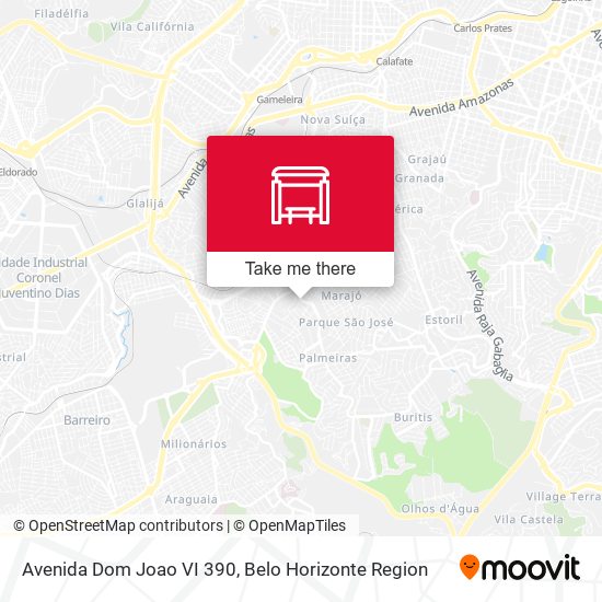 Avenida Dom Joao VI 390 map