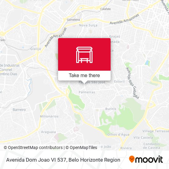 Avenida Dom Joao VI 537 map