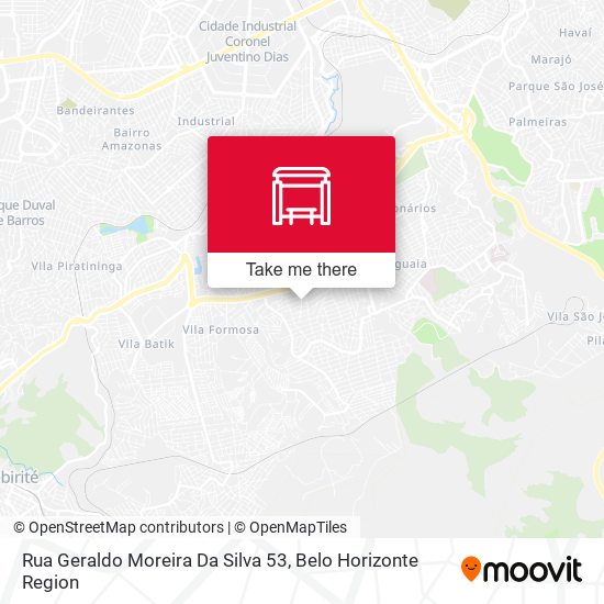 Rua Geraldo Moreira Da Silva 53 map