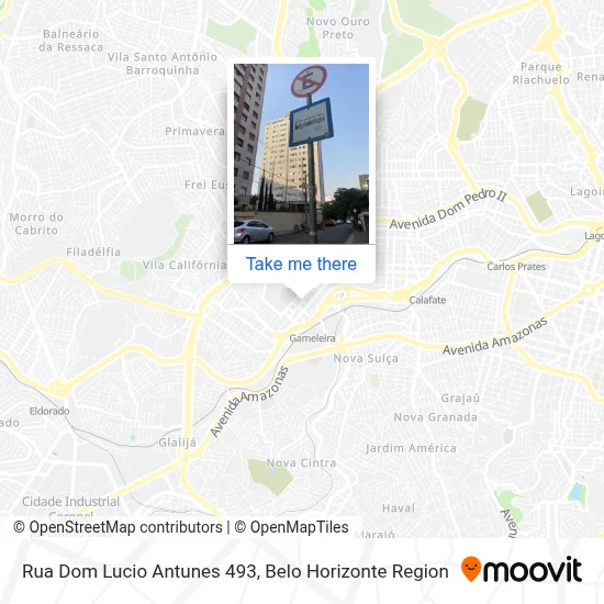 Rua Dom Lucio Antunes 493 map