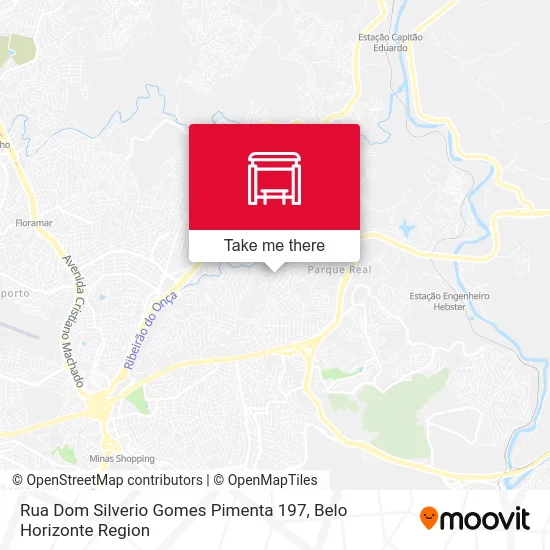 Rua Dom Silverio Gomes Pimenta 197 map