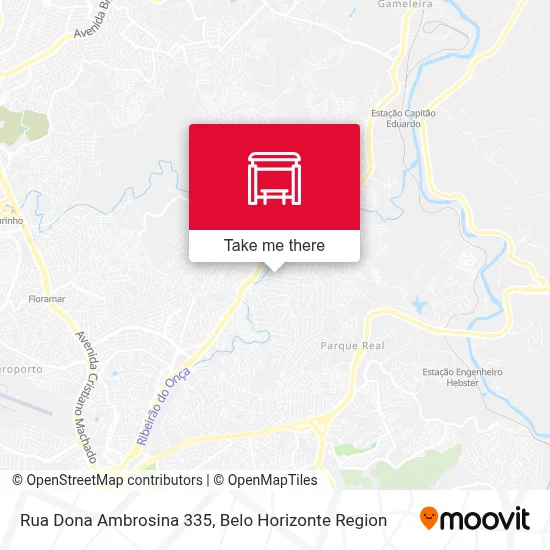 Rua Dona Ambrosina 335 map