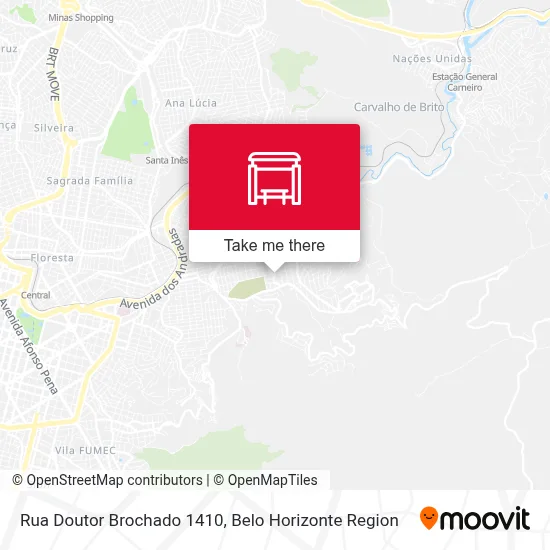 Rua Doutor Brochado 1410 map