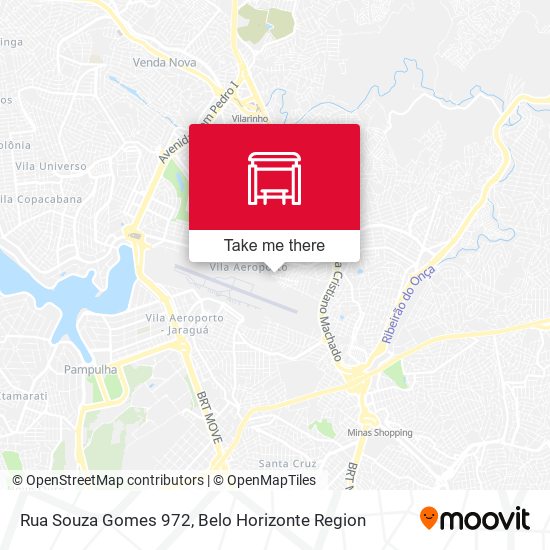 Rua Souza Gomes 972 map
