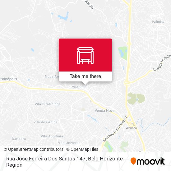 Rua Jose Ferreira Dos Santos 147 map