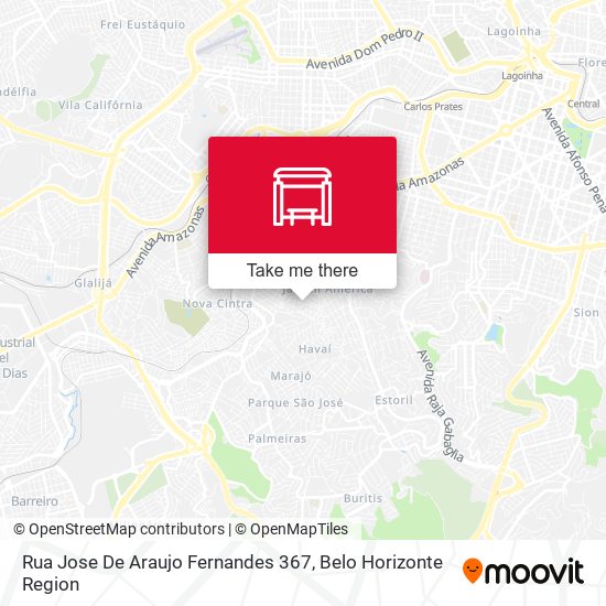 Rua Jose De Araujo Fernandes 367 map
