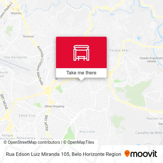 Rua Edson Luiz Miranda 105 map