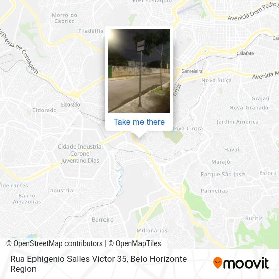 Rua Ephigenio Salles Victor 35 map
