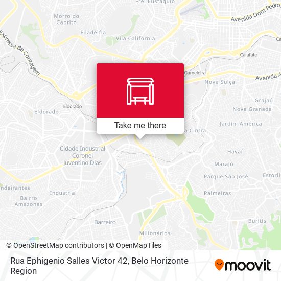 Rua Ephigenio Salles Victor 42 map
