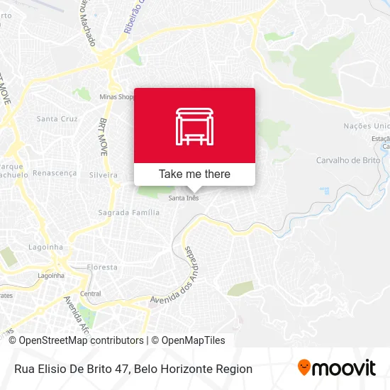 Rua Elisio De Brito 47 map