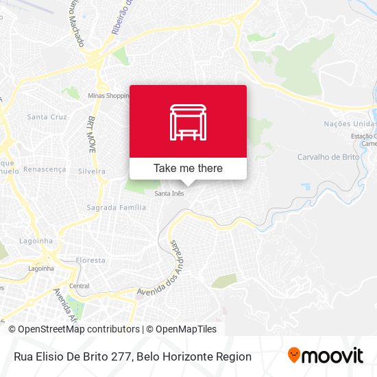 Rua Elisio De Brito 277 map