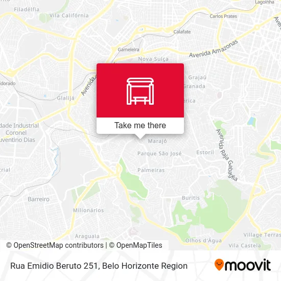 Rua Emidio Beruto 251 map