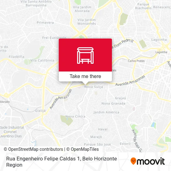 Rua Engenheiro Felipe Caldas 1 map