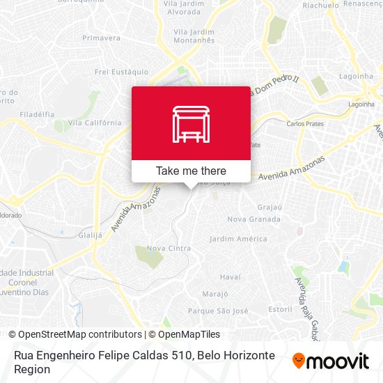 Rua Engenheiro Felipe Caldas 510 map