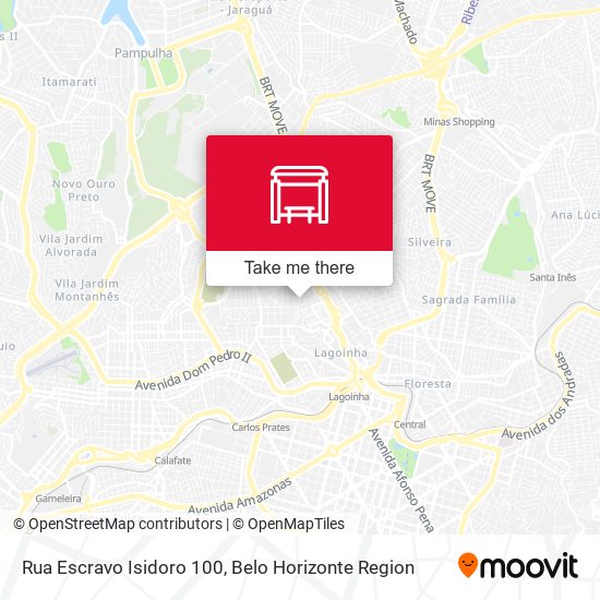 Rua Escravo Isidoro 100 map
