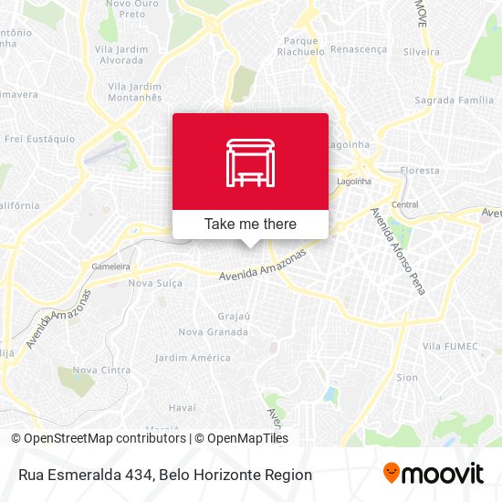 Rua Esmeralda 434 map