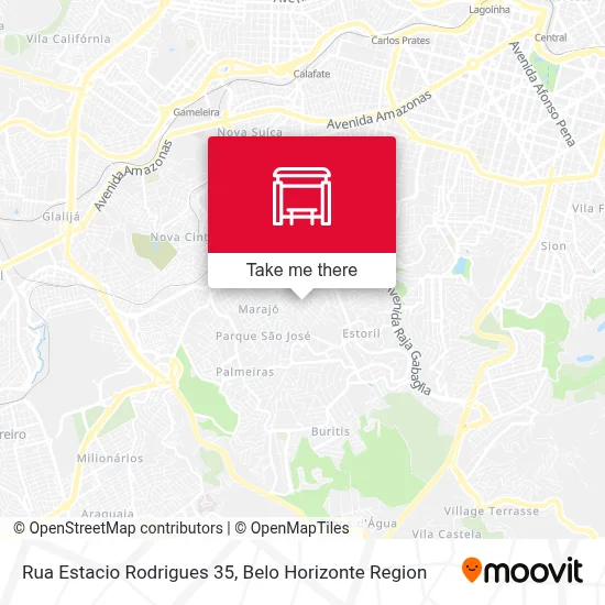 Rua Estacio Rodrigues 35 map