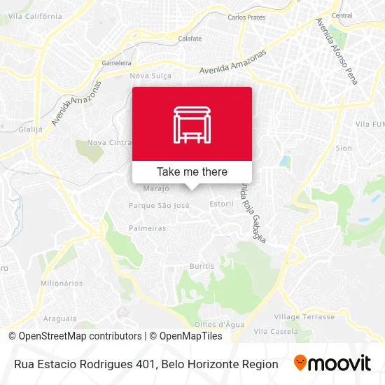 Rua Estacio Rodrigues 401 map