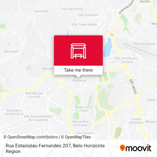 Rua Estanislau Fernandes 207 map