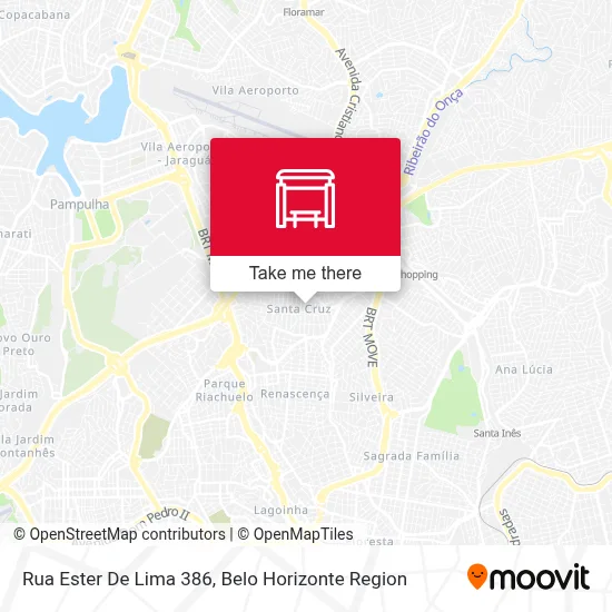 Rua Ester De Lima 386 map