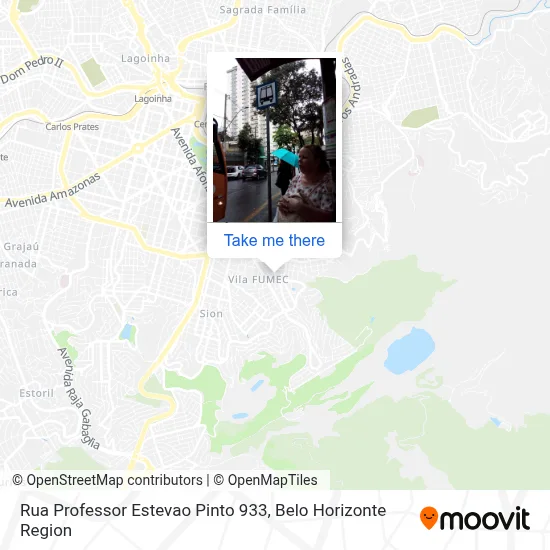 Rua Professor Estevao Pinto 933 map
