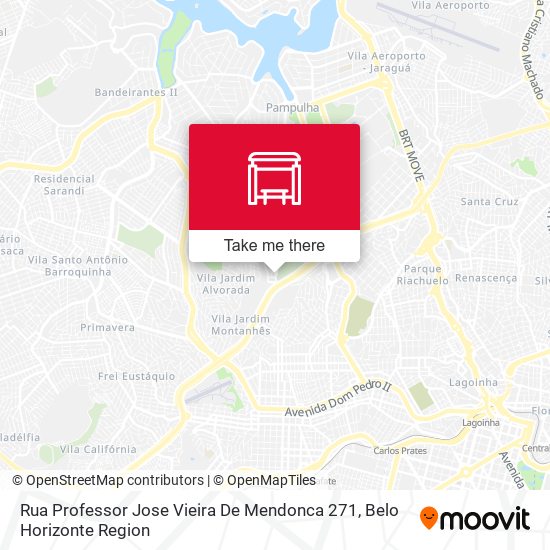 Rua Professor Jose Vieira De Mendonca 271 map