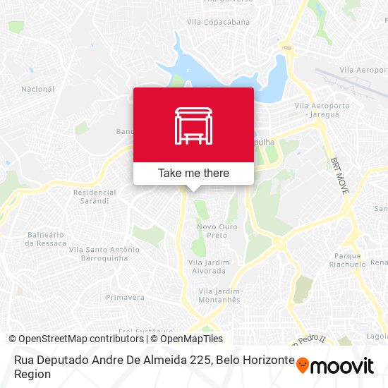 Rua Deputado Andre De Almeida 225 map