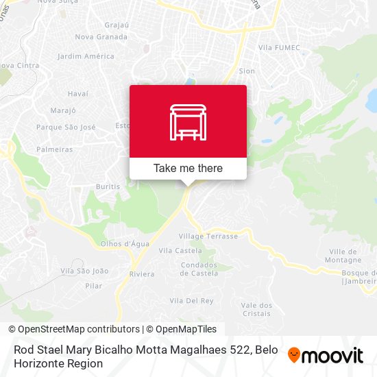 Rod Stael Mary Bicalho Motta Magalhaes 522 map