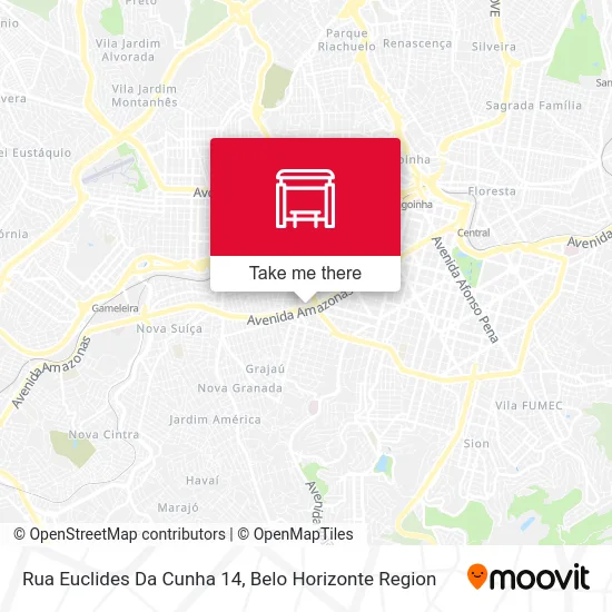 Rua Euclides Da Cunha 14 map
