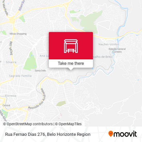 Rua Fernao Dias 276 map