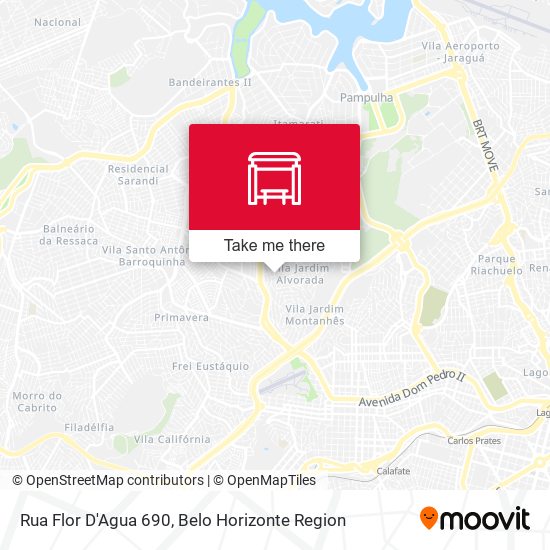 Rua Flor D'Agua 690 map