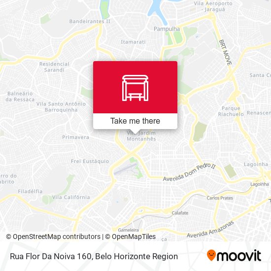 Rua Flor Da Noiva 160 map