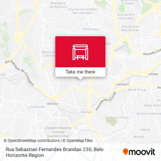 Mapa Rua Sebastiao Fernandes Brandao 230