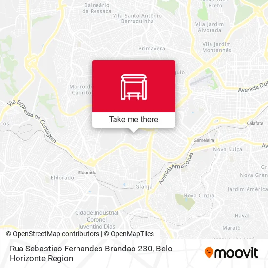 Rua Sebastiao Fernandes Brandao 230 map