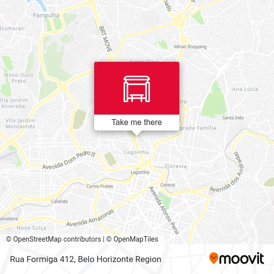 Rua Formiga 412 map