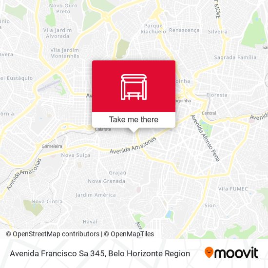 Avenida Francisco Sa 345 map