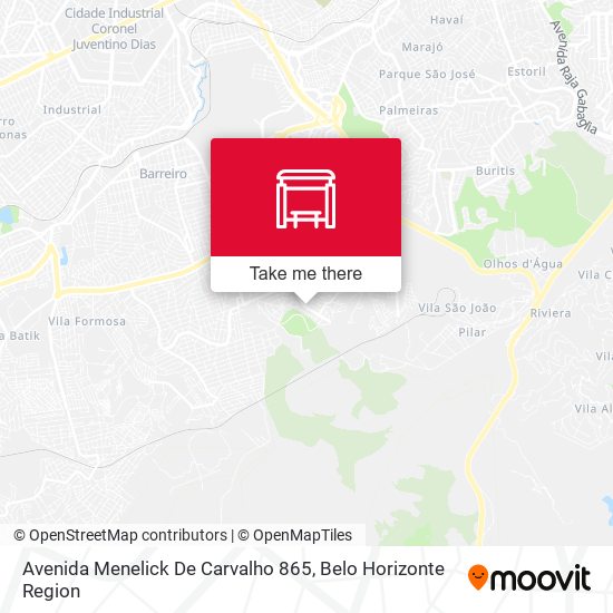 Avenida Menelick De Carvalho 865 map