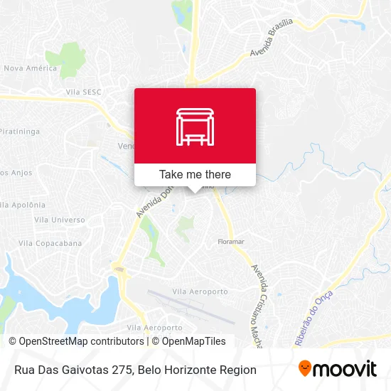Rua Das Gaivotas 275 map