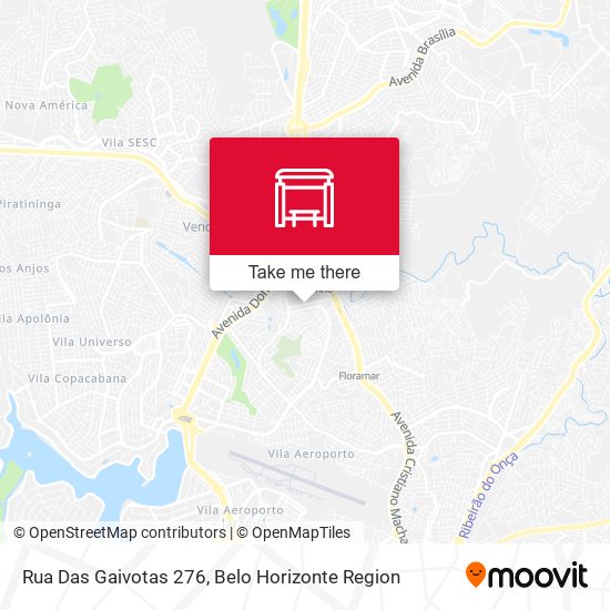 Rua Das Gaivotas 276 map