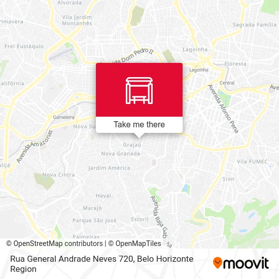 Rua General Andrade Neves 720 map