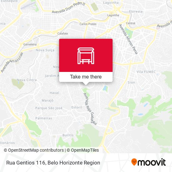 Rua Gentios 116 map