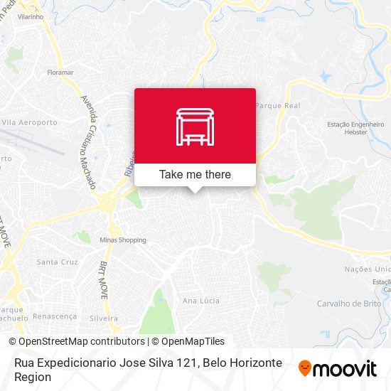 Rua Expedicionario Jose Silva 121 map