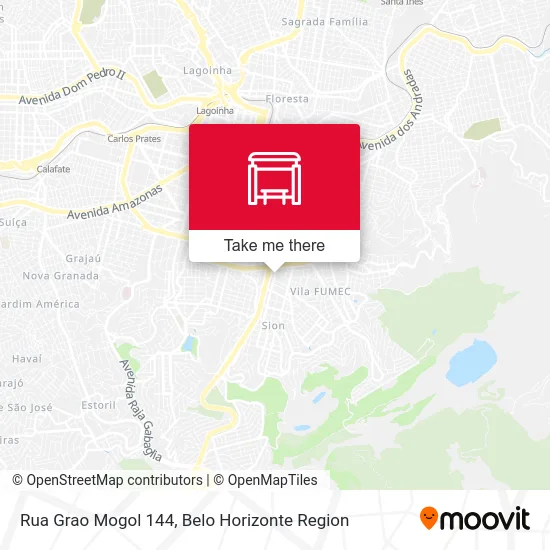 Rua Grao Mogol 144 map
