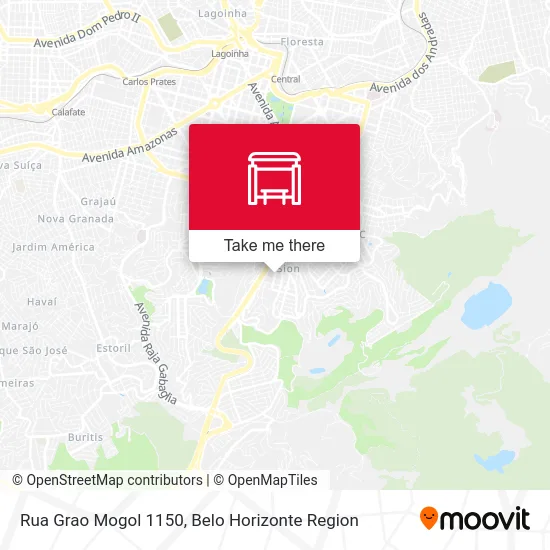 Rua Grao Mogol 1150 map