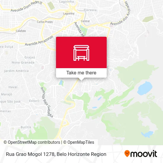 Rua Grao Mogol 1278 map